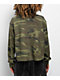 Thread & Supply Ranger Camo Crop Long Sleeve Button Up Shirt - Thumbnail image 2 of 3