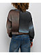 Thread & Supply Split Ombre Long Sleeve Crop Sweater - Thumbnail image 2 of 3