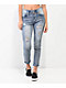 Thrill Jeans High Rise Indigo Skinny Jeans - Thumbnail image 1 of 10