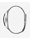 Time Teller Fisheye Silver & Black Analog Watch - Thumbnail image 3 of 4