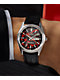 Timex Vega Reissue Black Crocodile & Red Analog Watch - Thumbnail image 6 of 8