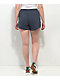 Tommy Hilfiger Roll Down Navy Pigment Wash Sweat Shorts - Thumbnail image 5 of 5