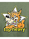 Top Heavy Dog House Green T-Shirt - Thumbnail image 2 of 3
