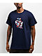 Top Heavy Jacked Navy T-Shirt - Thumbnail image 1 of 2