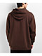 Top Heavy Logo Brown Hoodie - Thumbnail image 2 of 4