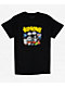 Top Heavy Screwed Black T-Shirt - Thumbnail image 3 of 3