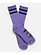 Toy Machine Bloodshot Eye Purple Crew Socks - Thumbnail image 2 of 3