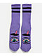 Toy Machine Bloodshot Eye Purple Crew Socks - Thumbnail image 1 of 3
