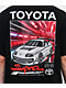 Toyota Supra MK4 Black T-Shirt - Thumbnail image 3 of 4