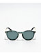 Transparent Green Round Sunglasses - Thumbnail image 2 of 2