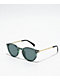 Transparent Green Round Sunglasses - Thumbnail image 1 of 2