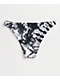 Trillium Audry Black & White Tie Dye Cheeky Bikini Bottom 