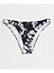 Trillium Audry Black & White Tie Dye Cheeky Bikini Bottom 