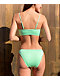 Trillium Gabby Mint Ribbed Super Cheeky Bikini Bottom