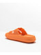 Trillium Maura Orange Slide Sandals - Thumbnail image 2 of 4