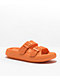 Trillium Maura Orange Slide Sandals - Thumbnail image 1 of 4