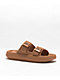 Trillium Maura Tan Slide Sandals - Thumbnail image 1 of 4