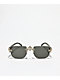Triple Cross Rimless Silver & Black Sunglasses - Thumbnail image 2 of 4