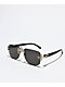 Triple Cross Rimless Silver & Black Sunglasses - Thumbnail image 1 of 4
