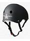 Triple Eight Dual Certified Black Rubber Skateboard Helmet - Thumbnail image 2 of 5