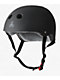 Triple Eight Dual Certified Black Rubber Skateboard Helmet - Thumbnail image 1 of 5