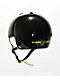 Triple Eight Dual Certified Black Zest Gloss Skateboard Helmet - Thumbnail image 2 of 3