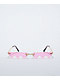 Triple Heart Pink Sunglasses - Thumbnail image 2 of 2