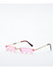 Triple Heart Pink Sunglasses - Thumbnail image 1 of 2