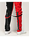 Tripp NYC Split Red & Black Bondage Pants