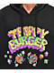 Trippy Burger All-Star Drip Black Hoodie