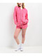 True Religion Acid Wash Big T Hot Pink Zip Hoodie - Thumbnail image 5 of 5