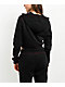 True Religion Anniversary Big T Black Crop Zip Hoodie - Thumbnail image 2 of 4