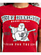 True Religion Anniversary Buddha Logo Red Crop T-Shirt - Thumbnail image 2 of 2