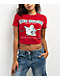 True Religion Anniversary Buddha Logo Red Crop T-Shirt - Thumbnail image 1 of 2