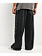 True Religion Appliqué Big T Black Wash Baggy Sweatpants - Thumbnail image 2 of 7