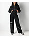 True Religion Applique Black Crop Zip Hoodie - Thumbnail image 7 of 7