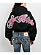 True Religion Applique Black Girlfriend Zip Hoodie - Thumbnail image 1 of 2