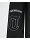 True Religion Applique Black Wide Leg Sweatpants - Thumbnail image 9 of 9