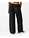 True Religion Applique Black Wide Leg Sweatpants - Thumbnail image 2 of 9