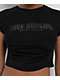 True Religion Arched Logo Black Mesh Top - Thumbnail image 3 of 3