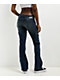 True Religion Becca Belted La Serena Low Rise Cargo Bootcut Jeans - Thumbnail image 2 of 6