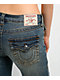 True Religion Becca Crystal Tattoo Dark Wash Mid Rise Bootcut Jeans - Thumbnail image 4 of 6