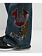 True Religion Becca Crystal Tattoo Dark Wash Mid Rise Bootcut Jeans - Thumbnail image 5 of 6