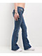 True Religion Becca Crystal Wing Marina Mid Rise Bootcut Jeans - Thumbnail image 5 of 7