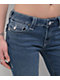 True Religion Becca Crystal Wing Marina Mid Rise Bootcut Jeans - Thumbnail image 3 of 7