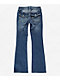 True Religion Becca Crystal Wing Marina Mid Rise Bootcut Jeans - Thumbnail image 7 of 7