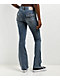 True Religion Becca Distressed Mid Rise Blue Bootcut Jeans - Thumbnail image 2 of 5