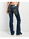 True Religion Becca Glitter Spray Stadium Diem Mid Rise Bootcut Jeans - Thumbnail image 2 of 5