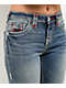 True Religion Becca Mid Rise Super T Crushed Lily Bootcut Jeans - Thumbnail image 5 of 5