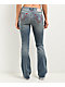 True Religion Becca Mid Rise Super T Crushed Lily Bootcut Jeans - Thumbnail image 2 of 5